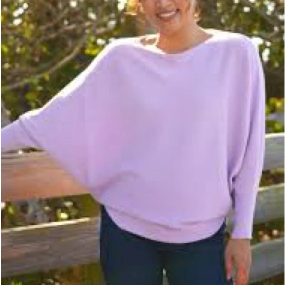 Kerisma Ryu Lilac Dolman Sweater Boat Neck Anthropologie Excellent Size M/L - Picture 8 of 8